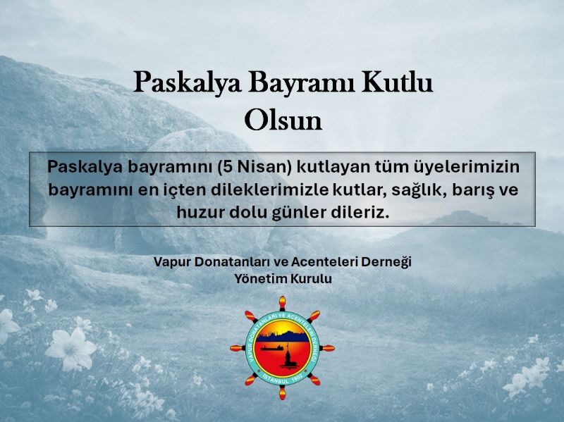 5 NİSAN PASKALYA BAYRAMI KUTLU OLSUN 1